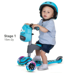 Детски скутер smarTrike Т1 със седалка или без , син