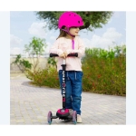 Tротинетка със светещи колела smarTrike T5, розова
