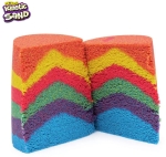 Kinetic Sand/Кинетичен пясък - Комплект с цветове на дъгата