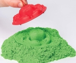 Kinetic Sand/Кинетичен пясък - Пясъчник със зелен пясък