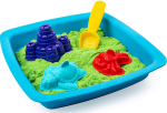 Kinetic Sand/Кинетичен пясък - Пясъчник със зелен пясък