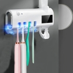4в1 Мултифункционален UV стерилизатор дезинфекциращ четките за зъби USB ЗАРЕЖДАНЕ
