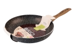 Тиган BRIO с незалепващо мраморно покритие Mocca Marble Edition, 22см, 24см, 26см, 28см