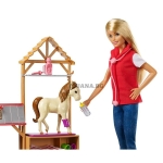 Кукла Barbie Барби - Ветеринарка във фермата