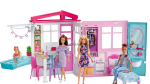 Кукла Барби Barbie - Комплект Преносима Къща с басейн и аксесоари