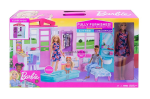 Кукла Барби Barbie - Комплект Преносима Къща с басейн и аксесоари