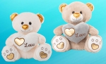 Мече със сърце LOVE 25см или 35см в два цвята