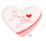 Голямо сърце 50см, I love you