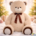 Огромен Плюшен Мечок 180 см – Бежов МЕГА Голям