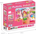 Говорещ и Разказващ Пъзел „Принцеси“ на Български – 20 Елемента (48×33 см), от EVA Пяна, с Добавена Реалност на 16 Езика, 20×24×7 см