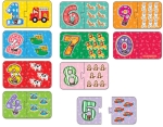 Говорещ и Разказващ Пъзел „Забавните Числа“ на Български за Най-Малките – 10 Числа по 2 Елемента (15×9 см), Общо 20 Елемента, от EVA Пяна, с Добавена Реалност на 16 Езика, 20×17×4 см