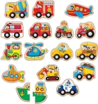 Говорещ и Разказващ Пъзел „Животните“ на Български за Най-Малките – 13 Животни по 2 Елемента (12×10 см), Общо 26 Елемента, от EVA Пяна, с Добавена Реалност на 16 Езика, 20×17×4 см