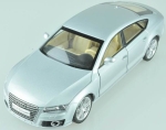 Метална Кола Audi A7 с Отваряеми Врати, Преден Капак и Багажник MSZ 1:24
