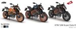 Метален Мотор KTM 1290 Super Duke R с Амортисьори MSZ 1:12