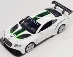 Метална Кола Bentley Continental GT3 с Амортисьори и Отварящи се Врати MSZ 1:43