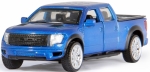 Метален Пикап Ford F-150 SVT Raptor с Амортисьори и Отварящи се Врати MSZ 1:52
