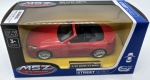 Метална Кола BMW Z4 M40i с Амортисьори и Отварящи се Врати MSZ 1:38
