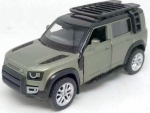 Метален джип Land Rover Defender 110 2020 с Амортисьори и Отварящи се Врати MSZ 1:43
