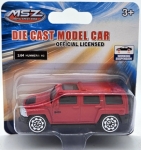 Метален джип Hummer H3 с Амортисьори MSZ 1:64