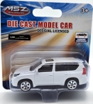 Метален Джип Toyota Land Cruiser Prado с Амортисьори MSZ 1:64