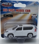 Метален Джип Toyota Land Cruiser Prado с Амортисьори MSZ 1:64