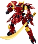 Конструктор Sluban ExoSuit Warriors Червеният самурай 236 ел. с 1 фигурка 24x22x7 см