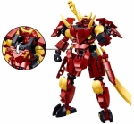 Конструктор Sluban ExoSuit Warriors Червеният самурай 236 ел. с 1 фигурка 24x22x7 см