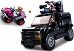 Конструктор Sluban Полиция – SWAT Брониран Джип със Стрелба, 293 Елемента, 3 Фигурки, 33×24×6 см