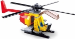 Конструктор Sluban Авиация – Хеликоптер, 100 Елемента, 1 Фигурка, 24×14×5 см