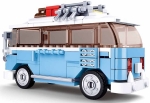 Конструктор Sluban – Микробус T1, 227 Елемента, 3 Фигурки, 33×24×6 см