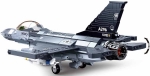 Конструктор Sluban Армия – Изтребител F-16 FALCON, Точен Модел, 1 Фигурка, 521 Елемент, 30×24×13 см