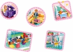 Конструктор Sluban Мечти – Къща с Апартаменти, 601 Елемента, 4 Фигурки, 48×33×7 см