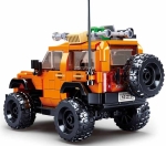 Конструктор Sluban Коли Джип Танк 302 ел. с 1 фигурка 30x19x7 см