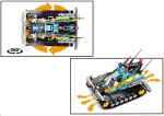Конструктор Sluban Коли – Всъдеход „Скорпион“ с Радио Контрол и Стрелба, 530 Елемента, 1 Фигурка, 38×24×7 см