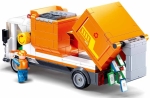 Конструктор Sluban Сити – Камион за Боклук, 326 Елемента, 1 Фигурка, 38×29×7 см