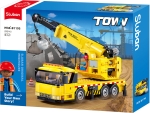 Конструктор Sluban Сити камион кран разрушител 293 ел. с 1 фигурка 38x29x7 см