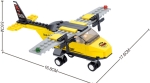 Конструктор Sluban Авиация – Тренировъчен Хеликоптер, 110 Елемента, 1 Фигурка, 24×14×5 см