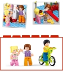 Конструктор Sluban Мечти – Супермаркет, 289 Елемента, 3 Фигурки, 38×29×7 см