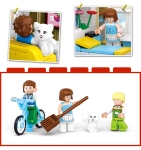 Конструктор Sluban Мечти – Сладка Къща, 380 Елемента, 4 Фигурки, 38×29×7 см