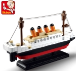 Конструктор Sluban – Кораб „Титаник“, 194 Елемента, 24×19×5 см