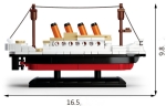 Конструктор Sluban – Кораб „Титаник“, 194 Елемента, 24×19×5 см