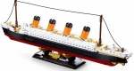 Конструктор Sluban – Кораб „Титаник“, Точен Модел 1:700, 481 Елемента, 2 Фигурки, 30×29×13 см