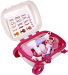 Куфарче на Колелца с Фризьорски Комплект и Сешоар 35×26×16