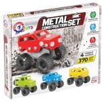 Метален конструктор 4 вида Джипове, 370 части, TECHNOK, Украйна