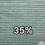 Мрежа против градушка и птици, 35% фактор зелена с UV защита, Ширина от 2м до 12м, Дължина от 10м до 100метра | iguana.bg
