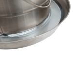 Поилка за Птици 8 Литра Неръждаема Стомана за Кокошки, Пилета и Патици