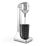 Миксер за фрапе стоящ, 100W, 2 скорости, Бял, Черен, Сребрист