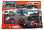 Комплект 9 броя колички Matchbox, асортимент 1:64