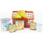 Кошница с хранителни продукти, плодове и зеленчуци, три цвята, ORION, Украйна